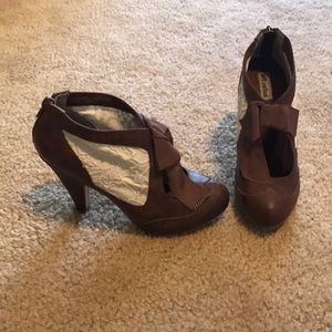 Brown heels